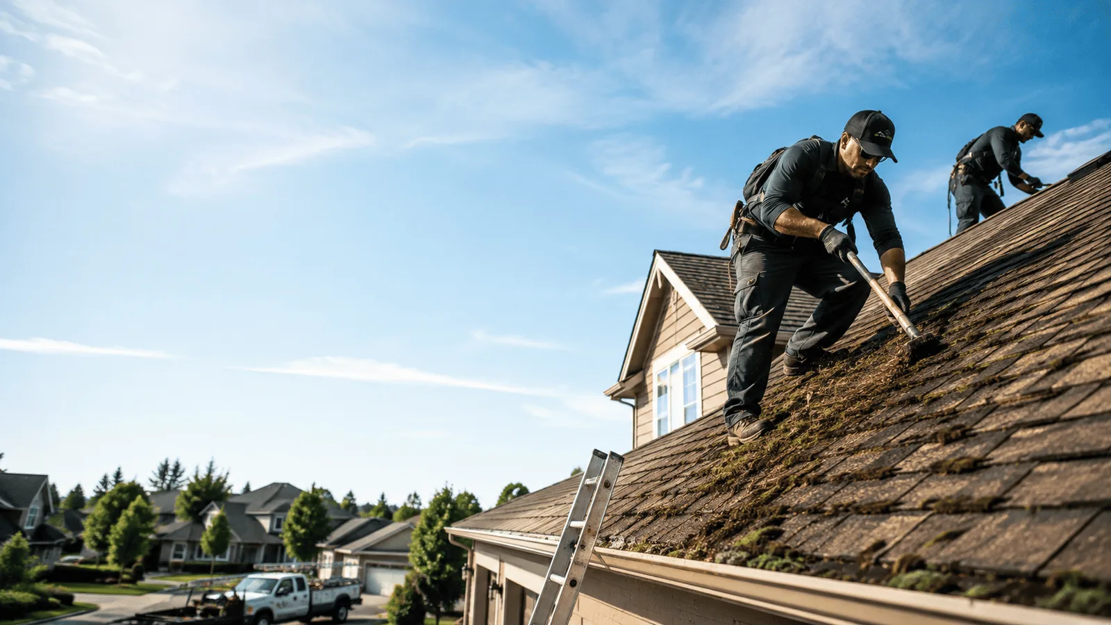 Roof Moss Removal in Hardin, IL near me